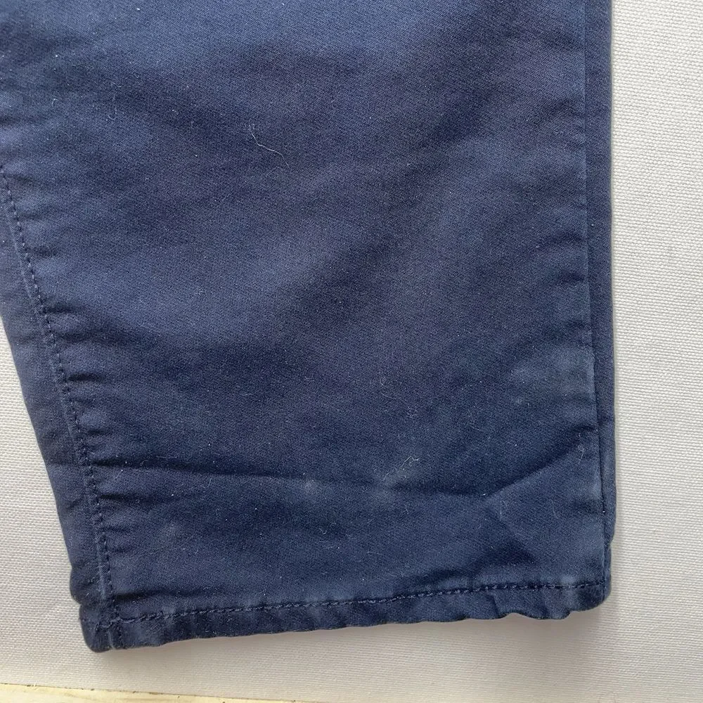 Banana Republic Men's Travel Jeans Navy‎ Blue 34x34 Athletic Fit